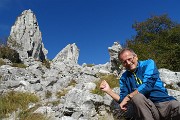 In Cornagera (1311 m) ad anello sui sentieri ‘Cornagera’ e ‘Vetta’ il 16 ottobre 2016 - FOTOGALLERY